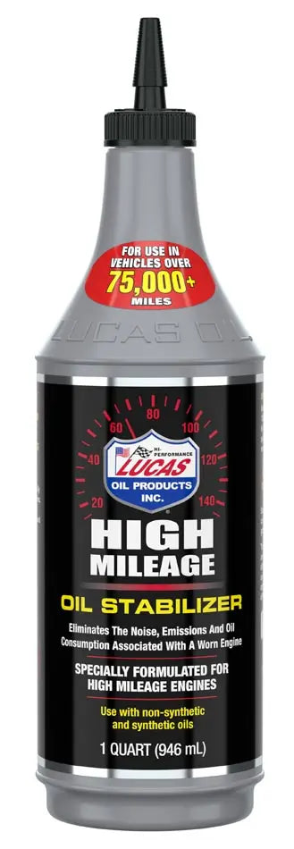 Lucas Oil High Mileage Oil Stabilizer - Part Number 10118
