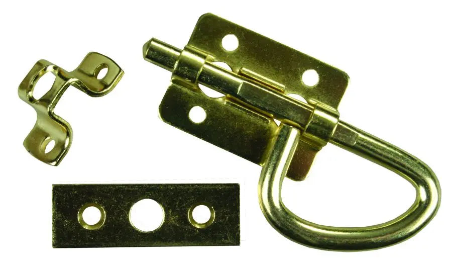 JR Products Universal Brass Latch - Durable and Reliable Door Lock Solution