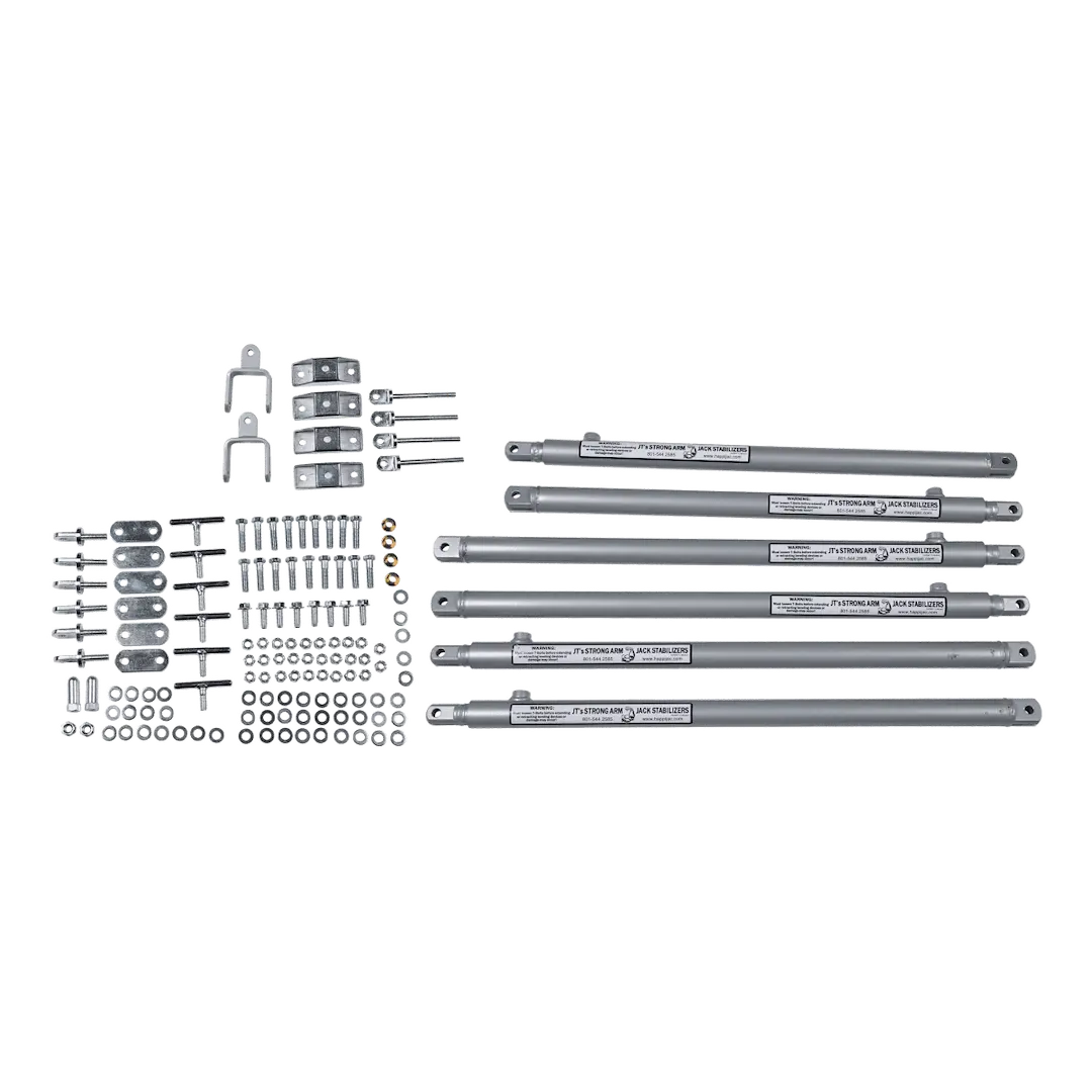 Lippert Components 191024 6-Piece Fifth Wheel Hitch Set for Enhanced Towing Performance
