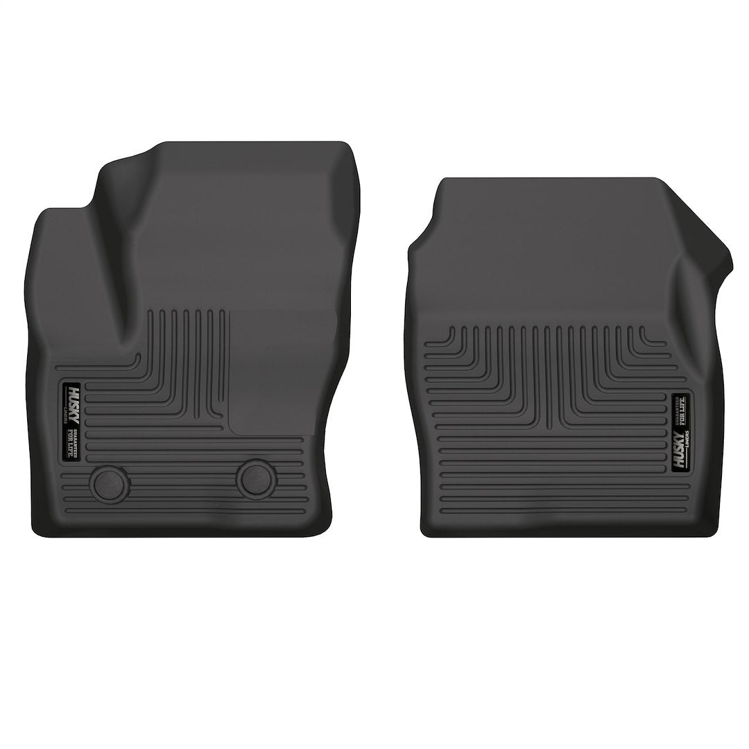 HuskyLiner Part 13351 Custom Fit Floor Mats for 2020-2021 Ford Transit Connect