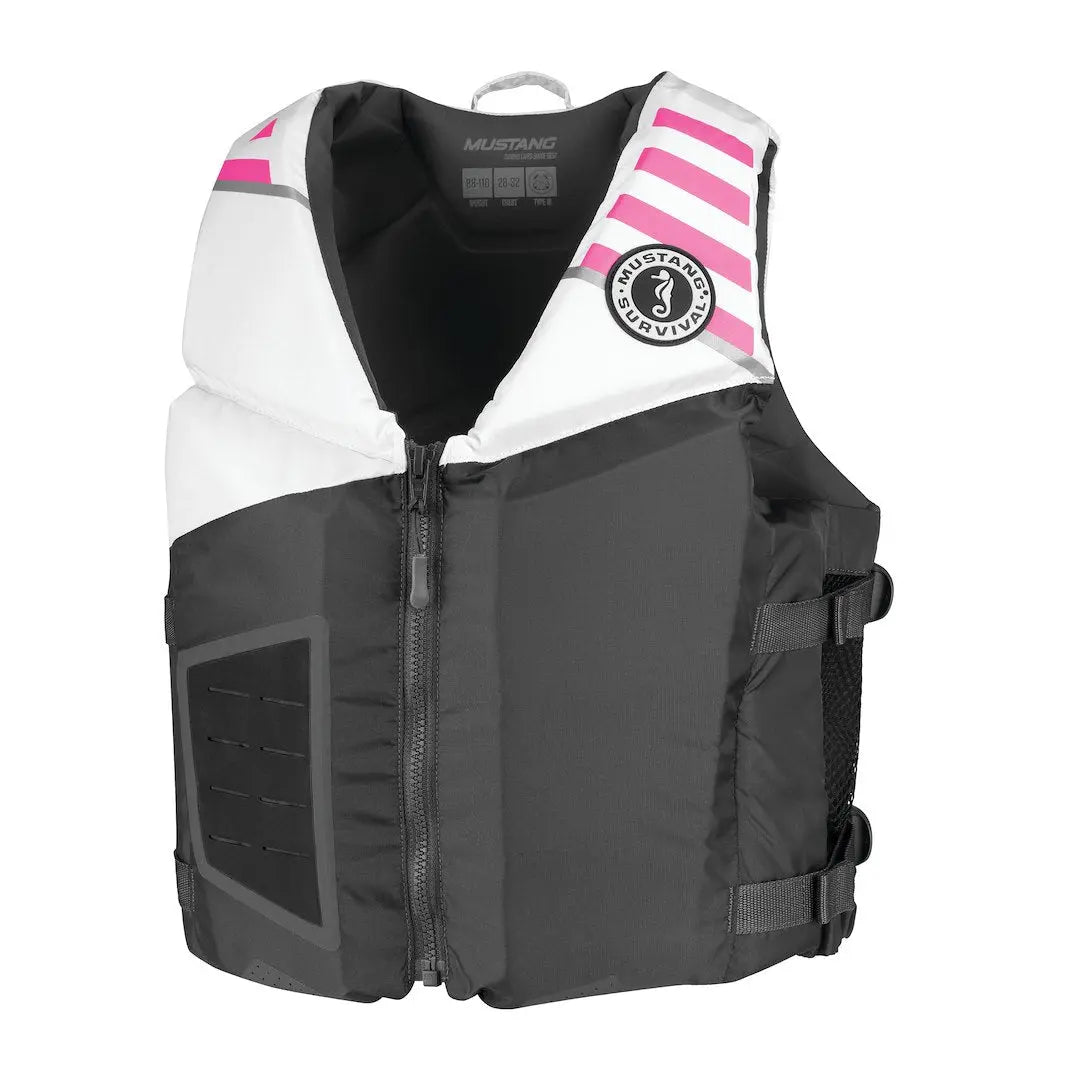 Mustang Survival LifVest Rev for Young Adults in Grey and White - MV3600272