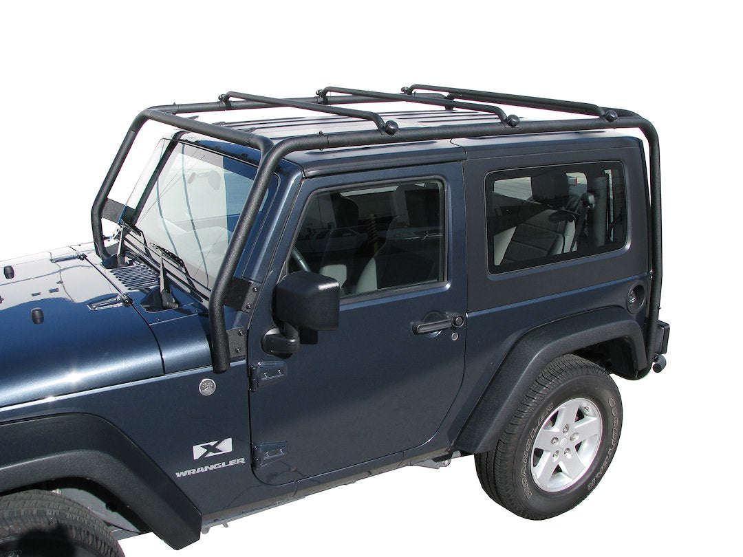 TRAILFX Jeep Roof Rack J021T for Jeep Wrangler (2007-2018)