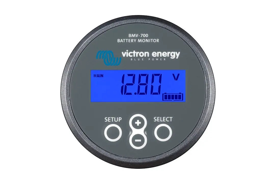Victron Energy BMV-700 Battery Monitor for Precise State of Charge Tracking