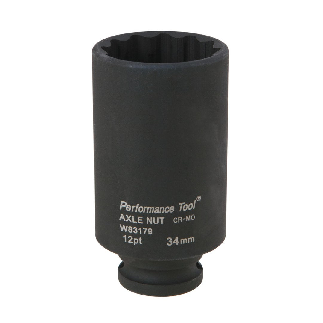 PERFORM TOOL W83179 34mm Axle Nut Socket