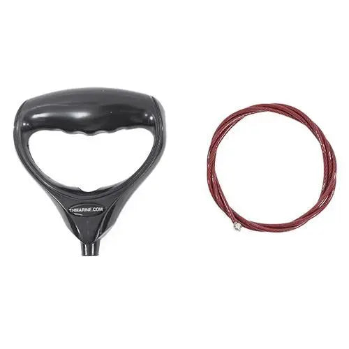 T-H Marine Black G-Force Handle - Part GFH1GDP for Marine Equipment