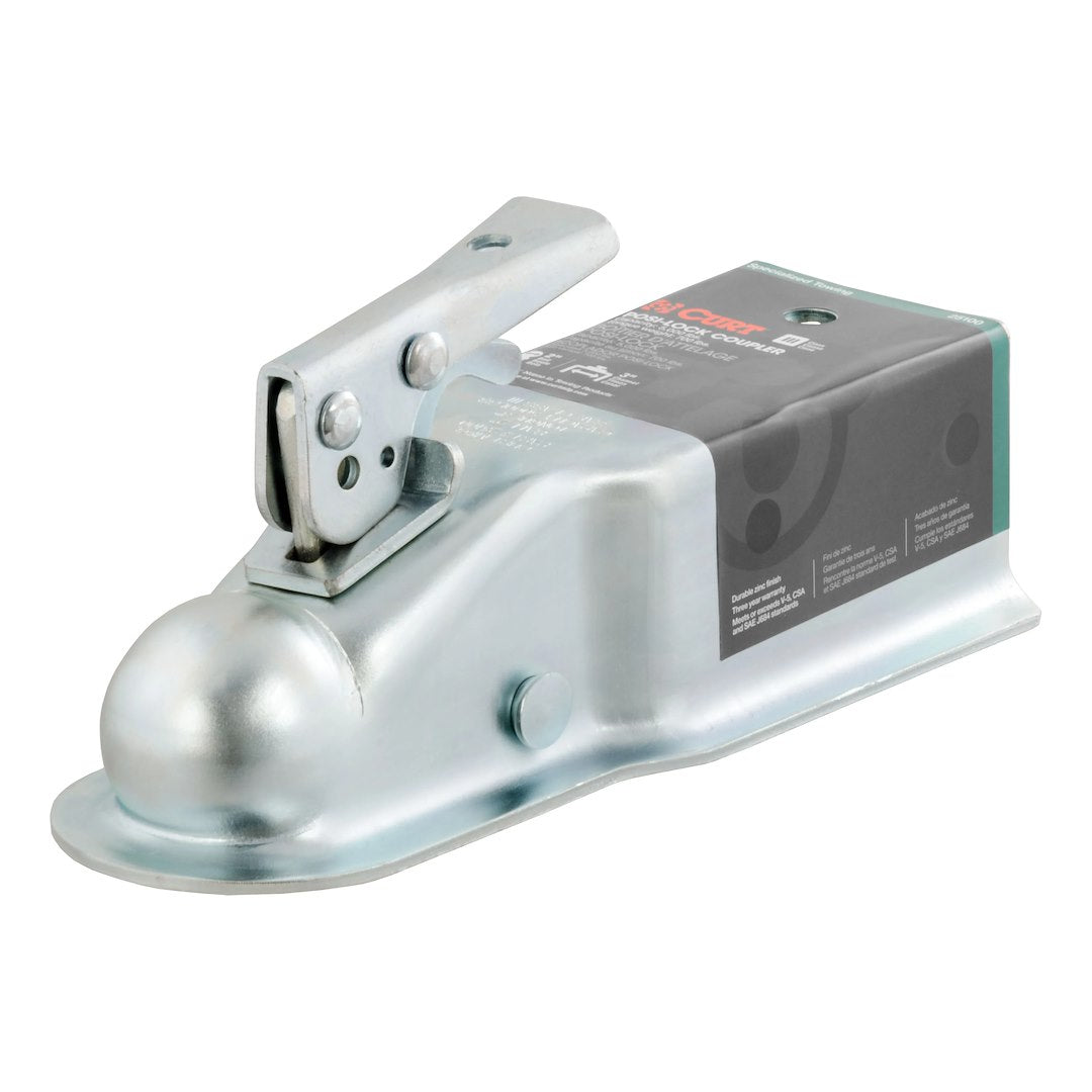 CURT Manufacturing Posi-Lock Coupler (Part #25100) for Secure Trailer Connections