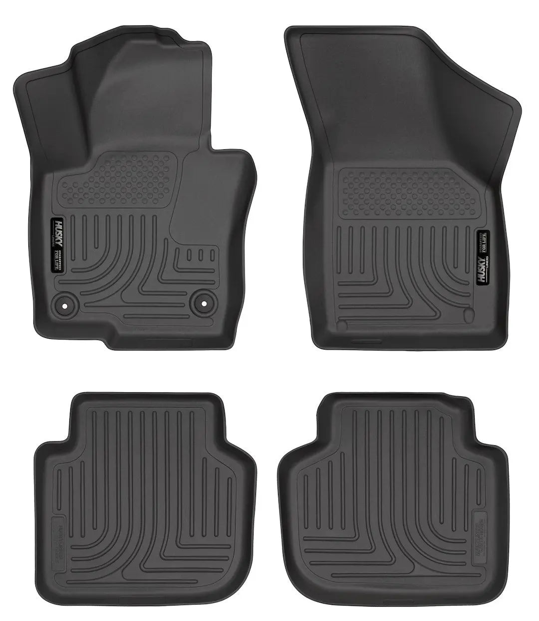 Husky Liners W.B. Passat 4-Piece Black Floor Mat Set (2012 Model)
