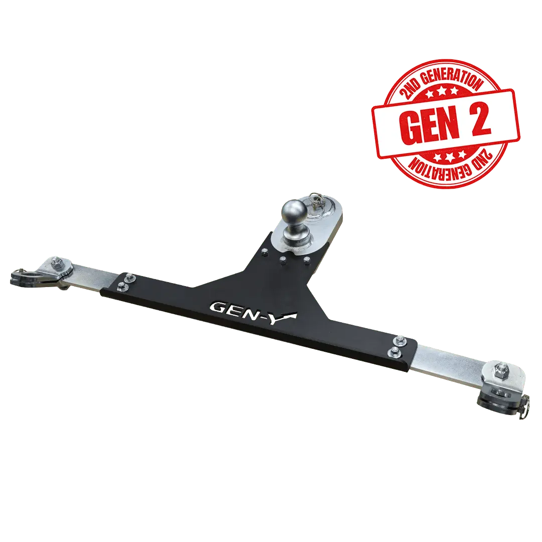 GEN-Y Hitch GYHGH21014 Goosepuck 2 Offset Ball Hitch for Trailers and Towing