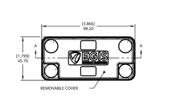 EGIS MOBILE Dual Busbar 2x5 Circuit Dual Level - Reliable Power Distribution Solution