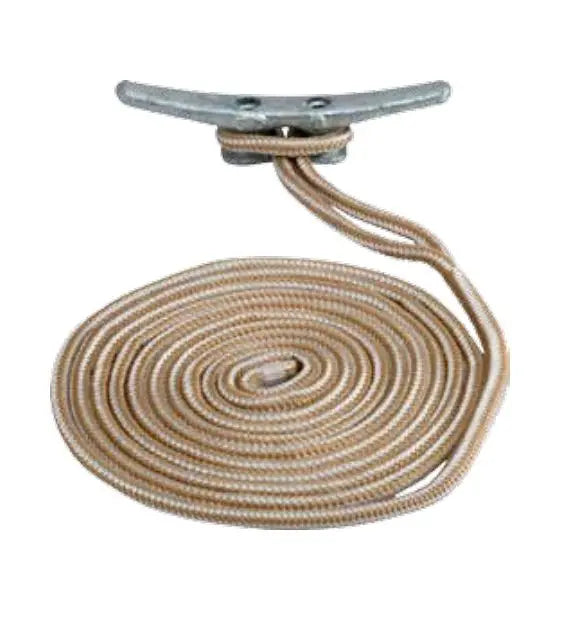 Sea Dog Double Braid Nylon Dock Line - 20 Feet, Heavy-Duty Marine Rope