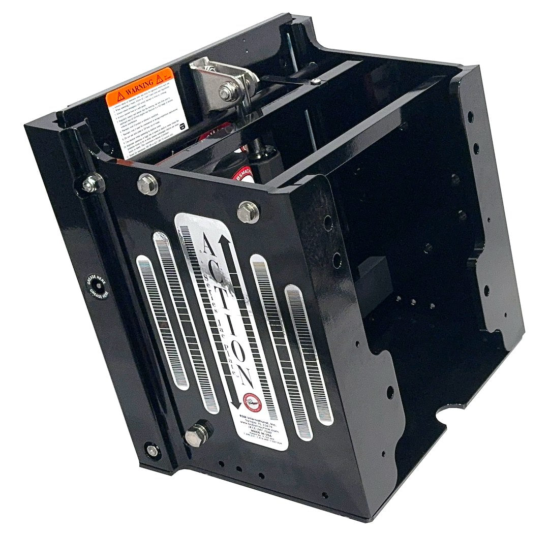 BOBS Machine 10' Action Series PWD Coated Black
