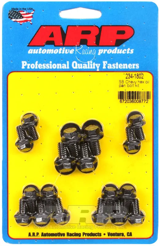 ARP Oil Pan Bolt Kit with Part Number 2341802 – Durable Engine Fasteners