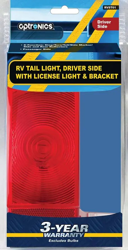 Optronics RV Driver Tail Light - Model RVST61S for Recreational Vehicles