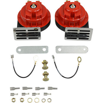 HELIX RACING Dual Horn Kit (Part Number 6186018) for Enhanced Vehicle Audibility