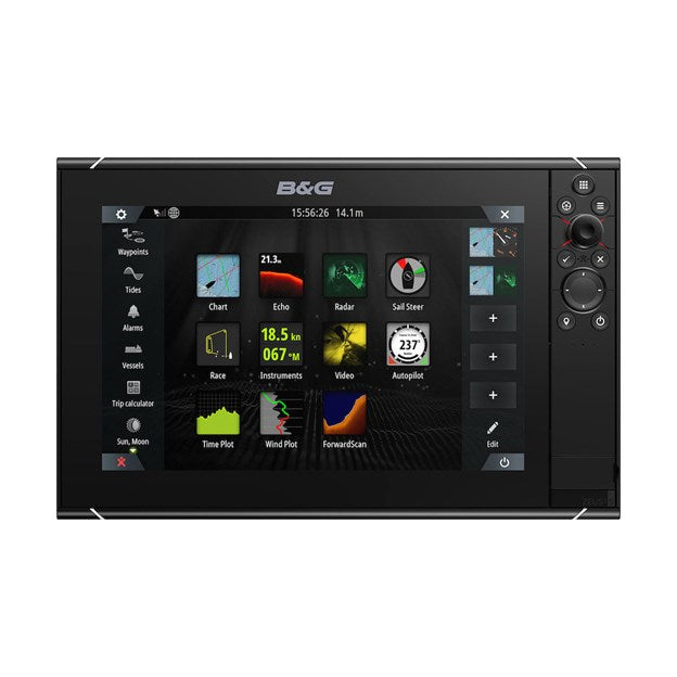 B&G USA Zeus3S 12 MFD US C-MAP Marine Chartplotter