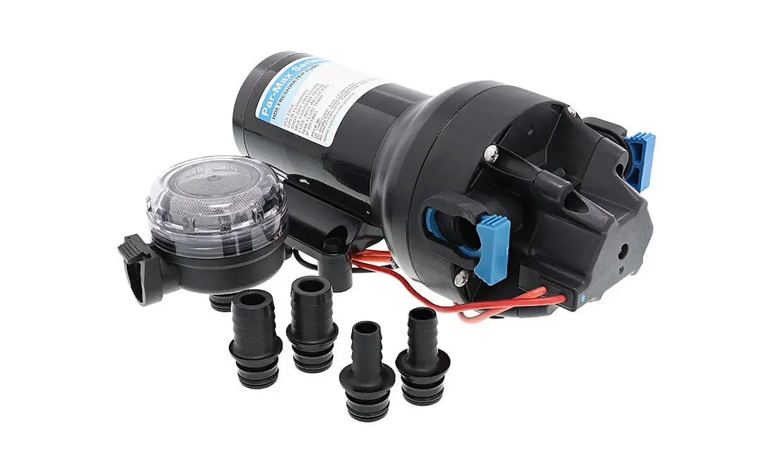 JABSCO Parmax HD5 12V Marine Water Pump - 5 GPM, 40 PSI