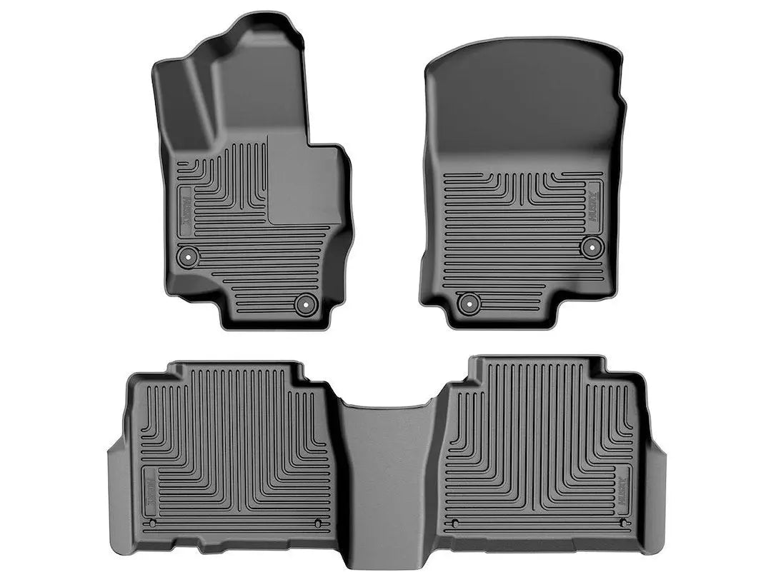 HUSKYLINER WB Front & Second Seat Floor Liner – Custom Fit for Enhanced Vehicle Protection