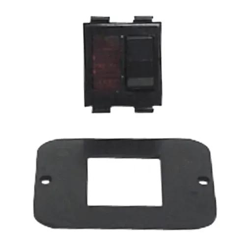 Dometic 9108873810 Black Switch Kit for RV and Marine Applications by DOMETIC