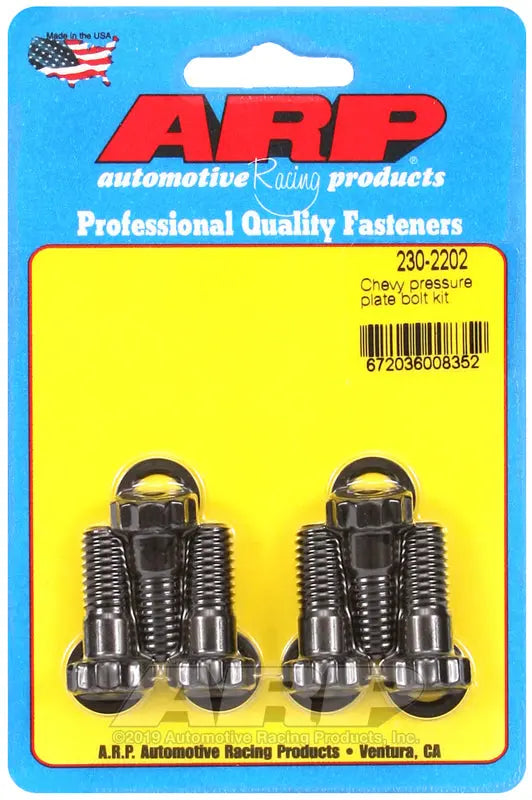 ARP Press Plate Bolt Kit - Part Number 2302202 for Automotive Applications
