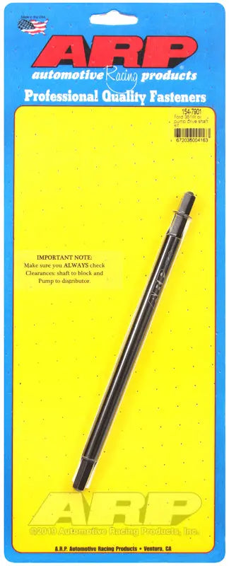 ARP Oil Pump Drive Shaft Kit - Part Number 1547901 for Automotive Performance