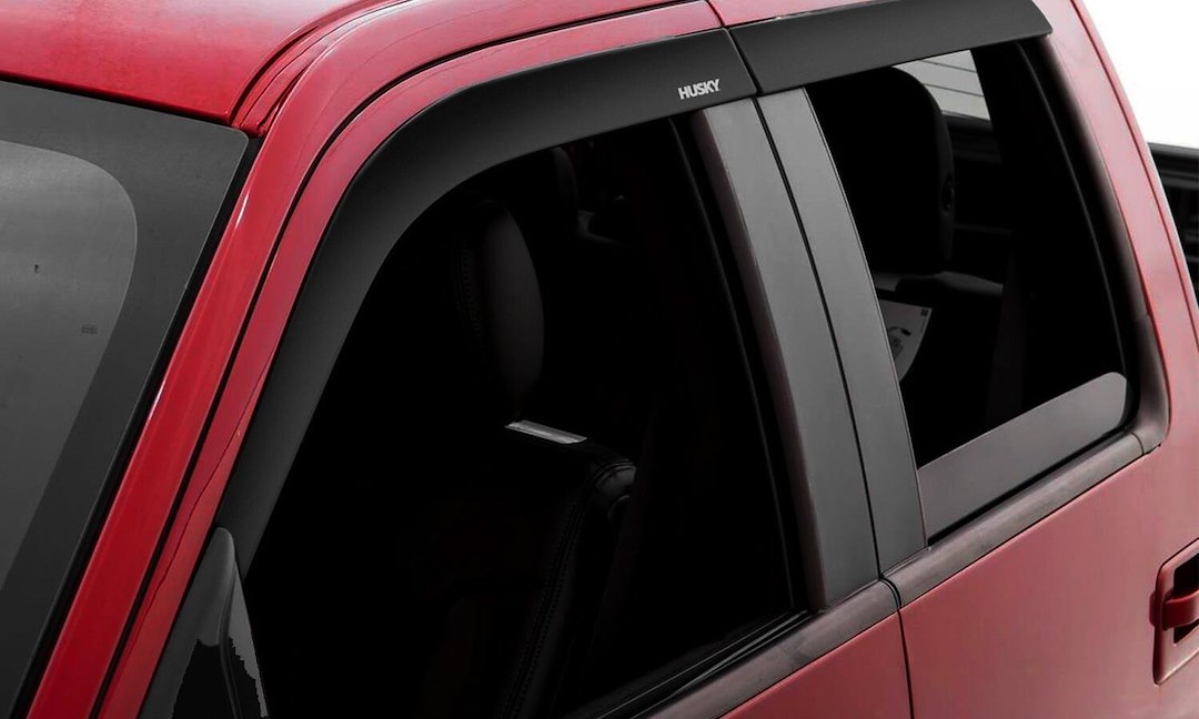 HUSKYLINER VV Low Pro 4-Piece Smoke Bed Rail Caps for Chevrolet Silverado and GMC Sierra 1500/2500/3500 (2014-2016)