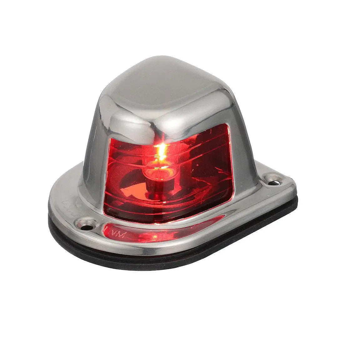 Attwood Mari Side Lt SS Horizontal Red – Durable Marine Aluminum Deck Hatch