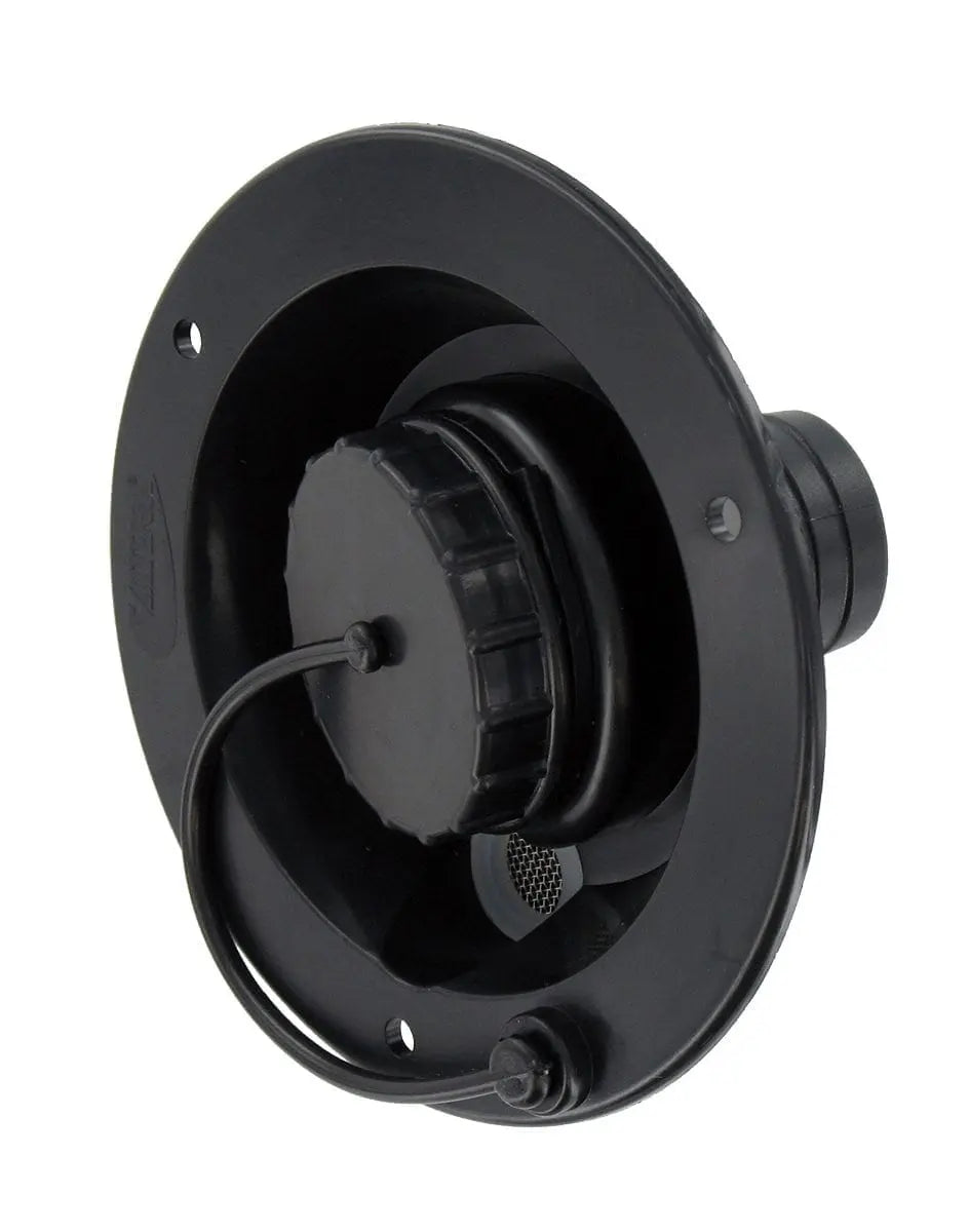 Valterra LLC Gravity Water Inlet Black Bulk - Model A012003BK