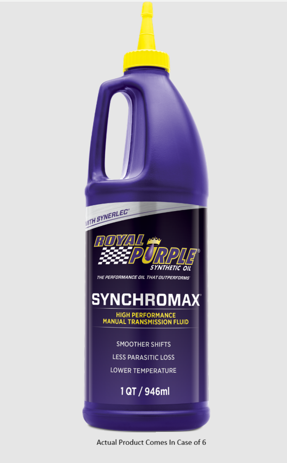 Royal Purple 01512C Manual Transmission Fluid, 6-Pack