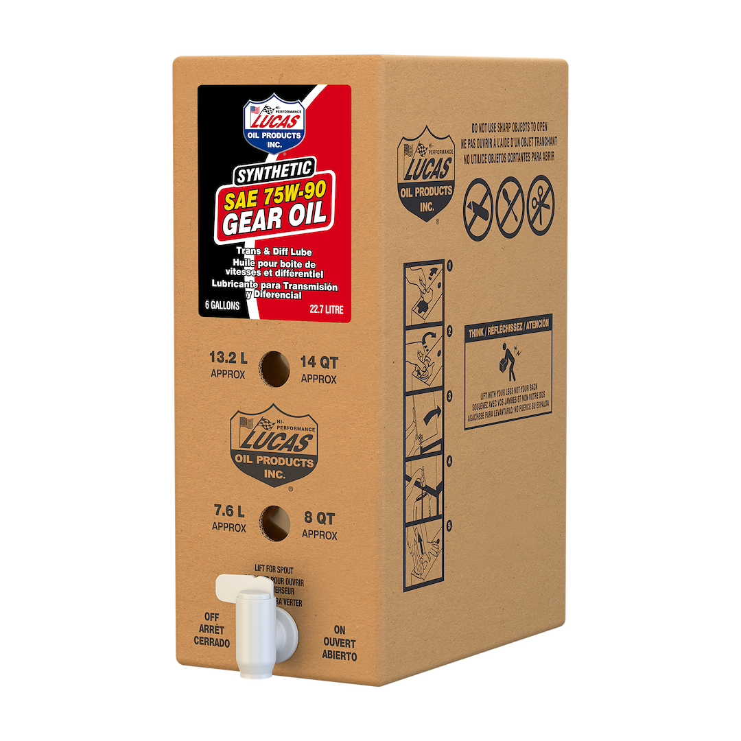 Lucas Oil Synthetic SAE 75W-90 Transmission & Differential Fluid - Part #18006
