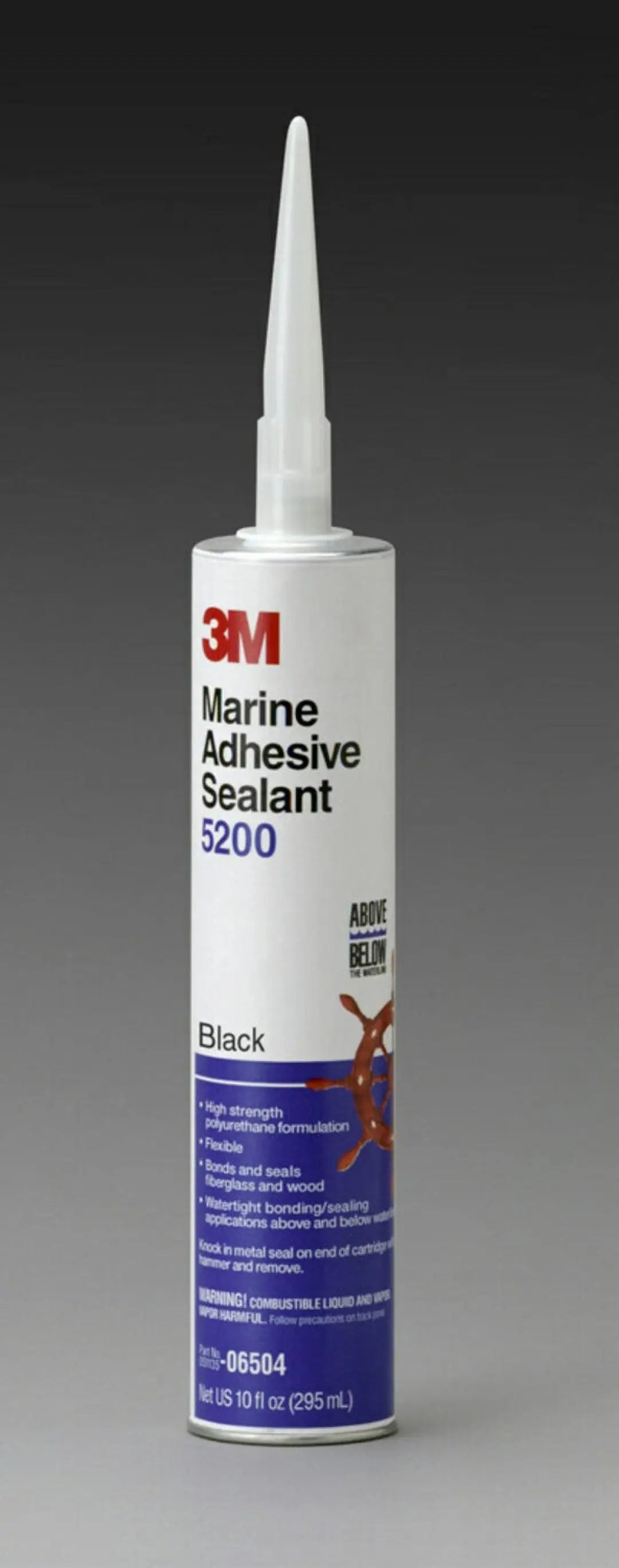 3M Marine Adhesive Sealant 5200 B - Durable Marine Sealant for Waterproof Bonding