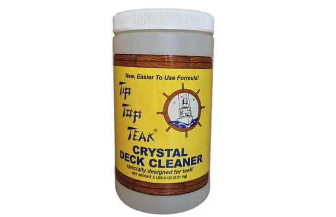Sudbury Tip Top Teak Deck Cleaner (Part No. TC2000) for Effective Teak Maintenance