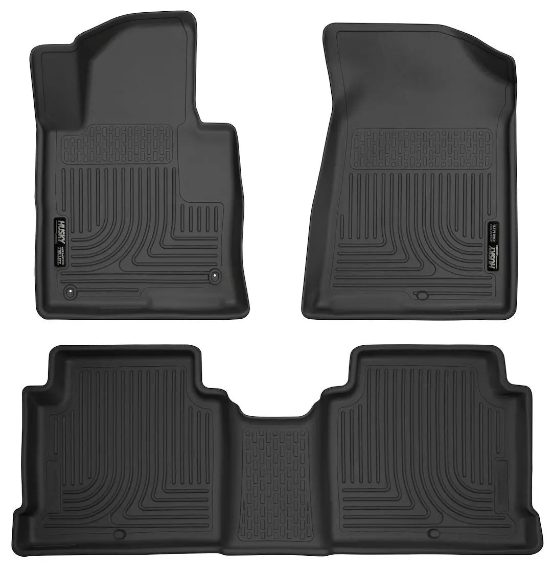 HuskyLiner WB Front & Second Seat Floor Liner - Part Number 96381