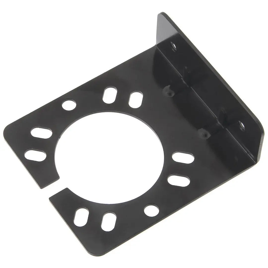 Pollak Part 10111UV Mounting Bracket with Wiring Slots for Secure Installation