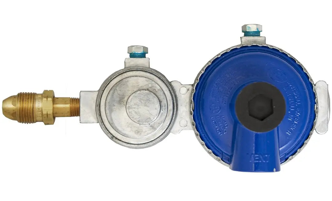 AP Products MEGR295LP 2-Stage Regulator with 9:00 Vent for Marine and RV Applications