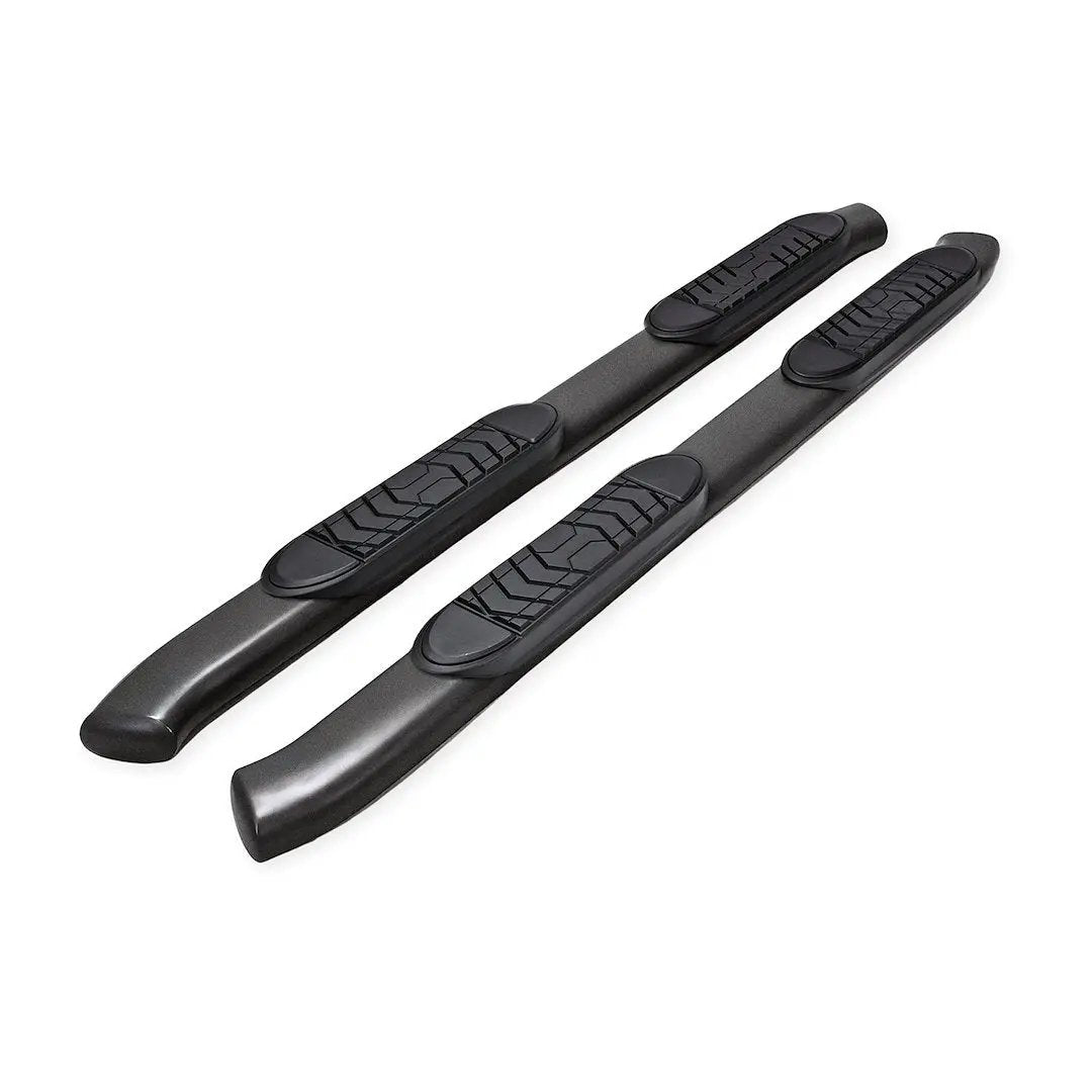 TrailFX 5' Oval Bent Tacoma Double Cab Running Boards - Fits 2024-2025 Toyota Tacoma by TRAILFX