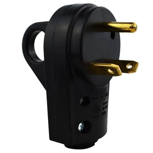 Hughes Auto Universal 30A Plug - Heavy-Duty Electrical Connector