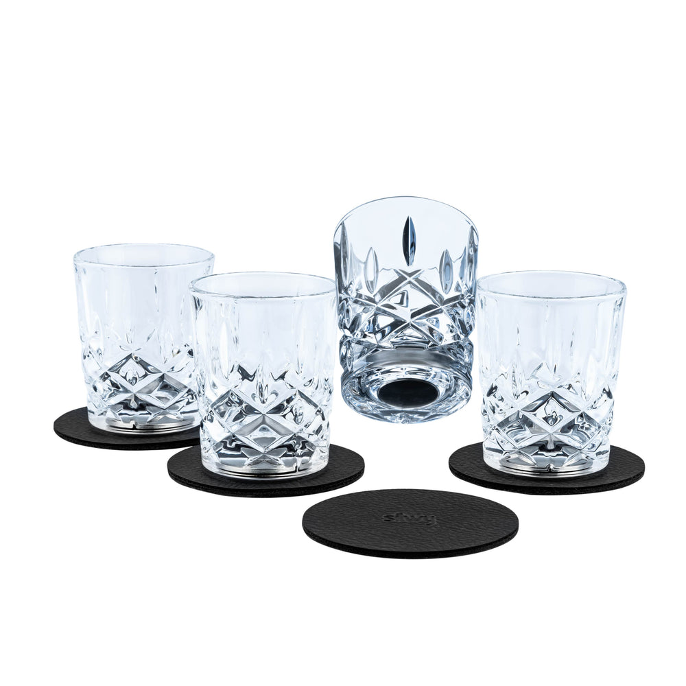 Silwy Magnet NMSH404 Magnetic Crystal Glass Shot - Elegant and Secure Drinkware