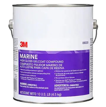 3M Marine High Gloss Gelcoat Compound Part 06025