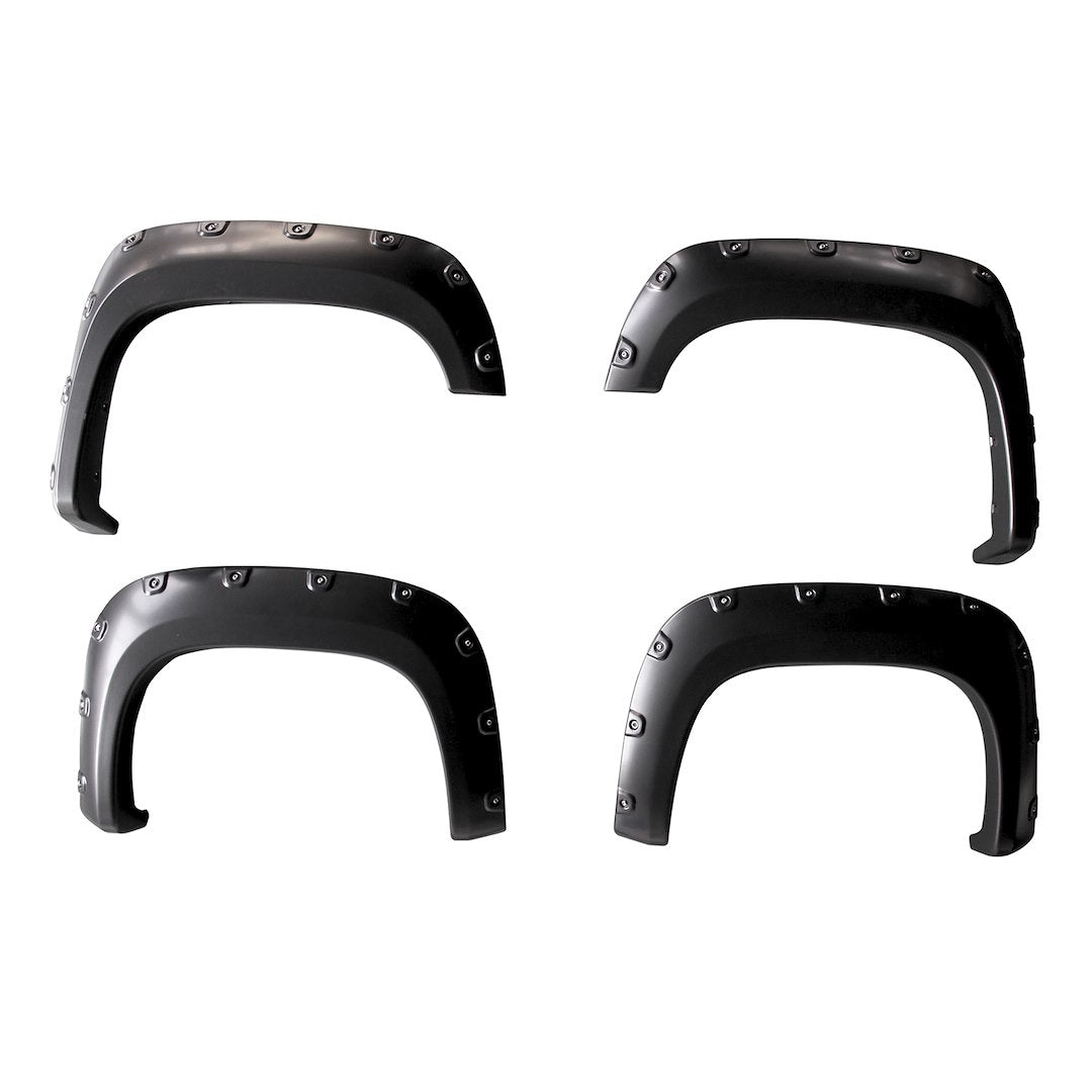 TrailFX TFG3001S Pocket Style Flare Set of 4 for GMC Sierra 1500 (2012-2011)