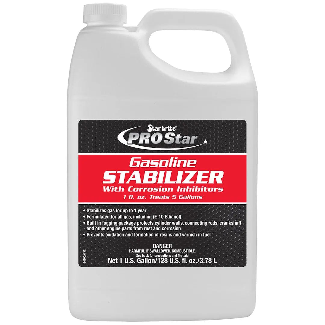 Star Brite EZ Store EZ Start Gas Storage Additive - Easy Fuel Stabilizer and Cleaner