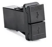 SIERRAMARINE Dual Port USB 2.0 Charger - Square D Model AP10020