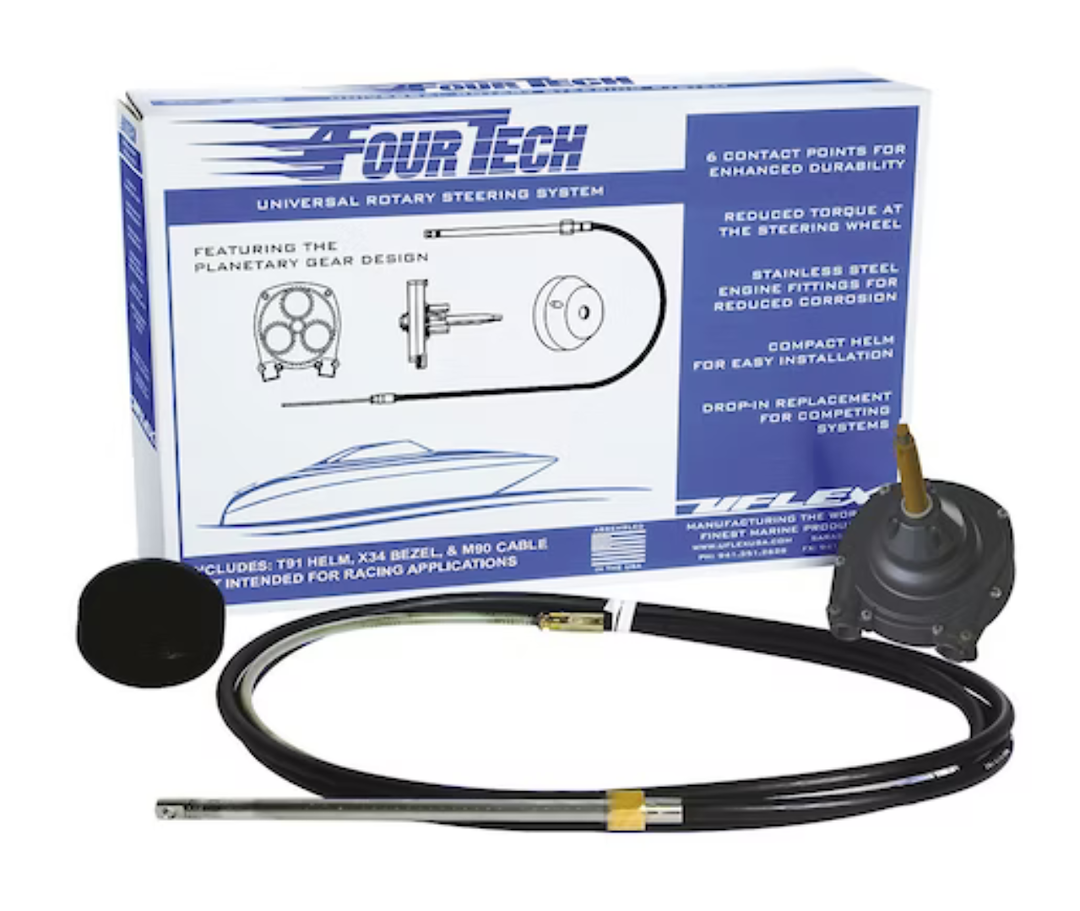 UFLEX USA 17' Black Mach Rotary System (Part No. RTECHBLK17)