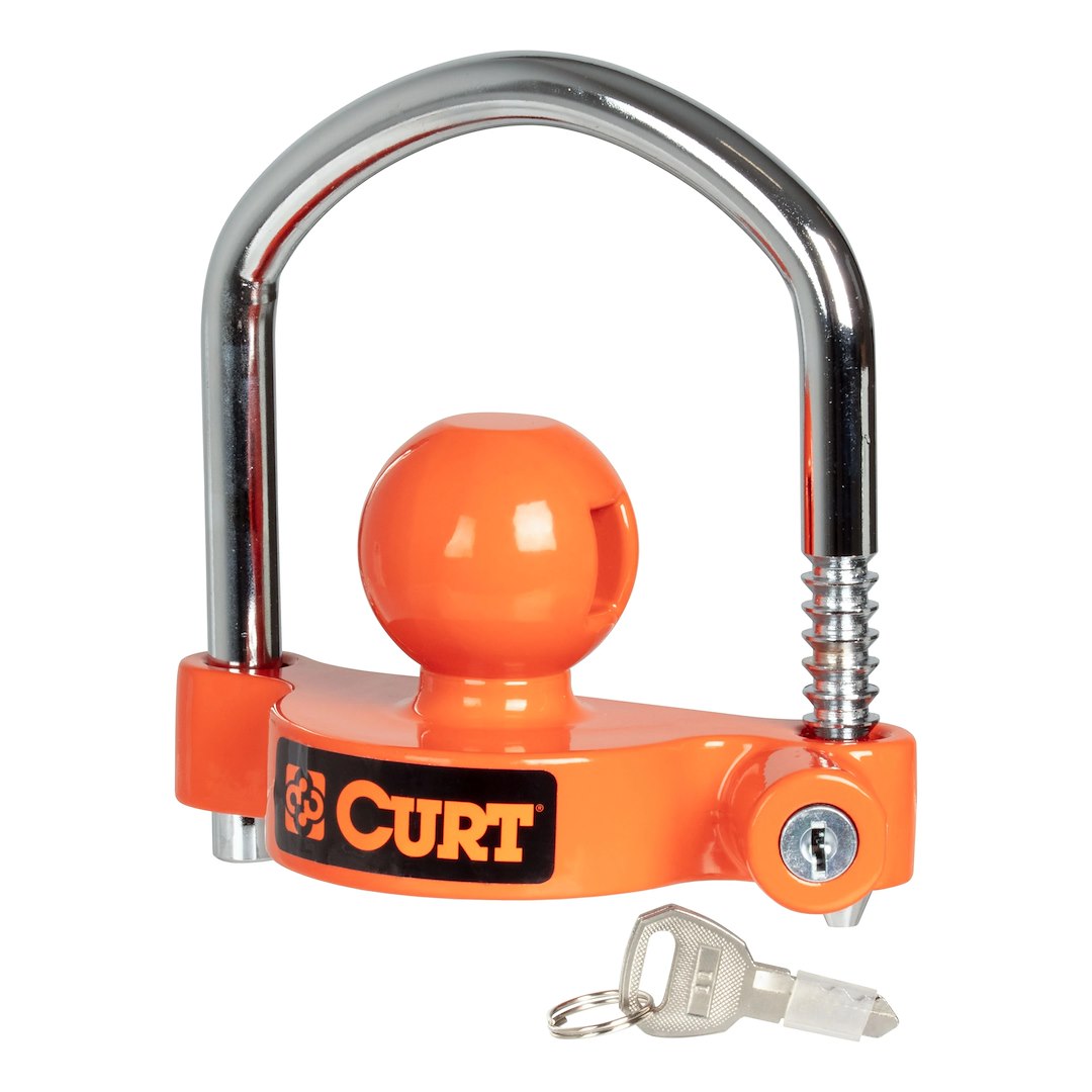 CURT MFG Universal Trailer Coupler Lock Part #23090 for Secure Hitching