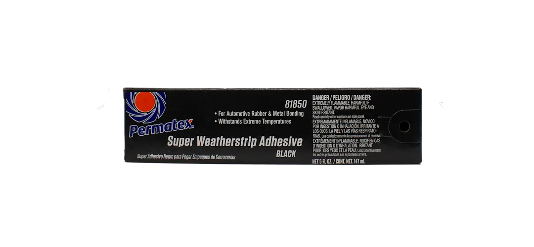 PERMTX-LOCKT Black Super Weatherstrip Adhesive (Part Number 81850)