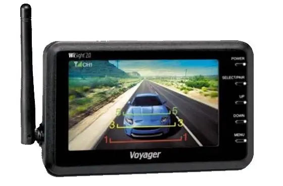 ASA Voyager Wireless Wisight 2.0 4.3' Microphone - Wireless Audio Solution