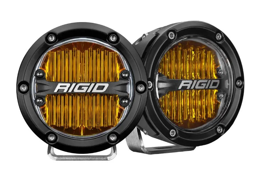 Rigid Industries 36121 360-Series Pro SAE Fog Light Pair in Yellow