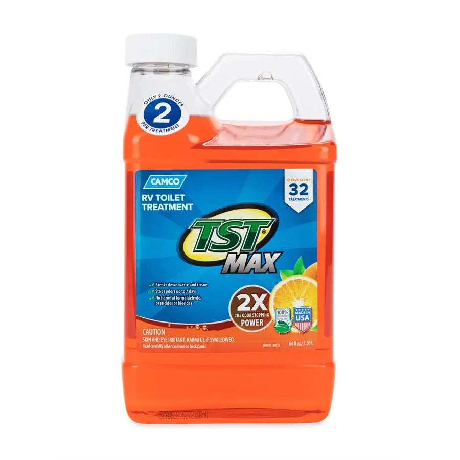 Camco TST Orange Power 64 oz – Heavy-Duty RV and Marine Cleaner