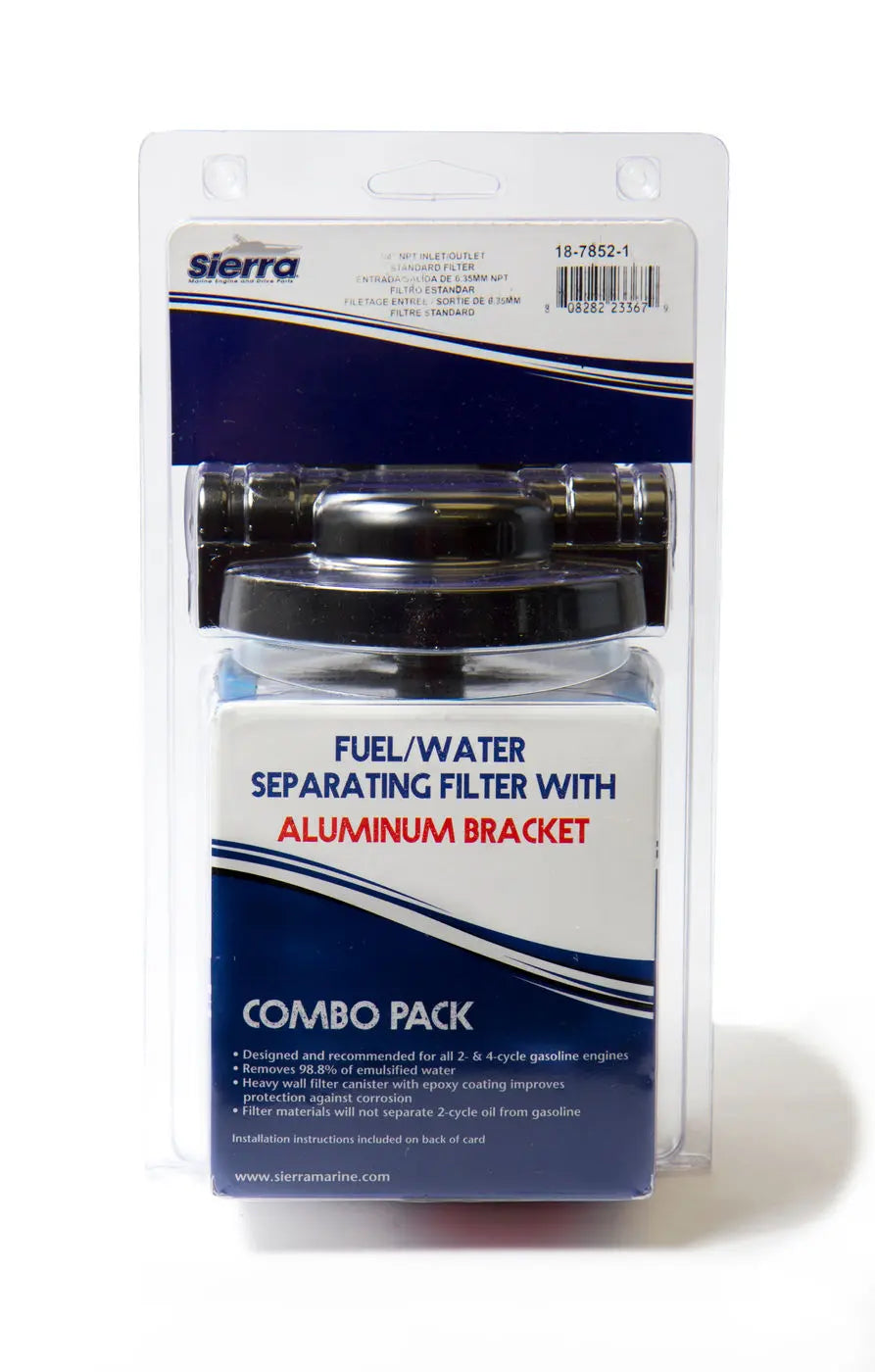Sierra Marine Fuel Water Separator Kit (Part #1878521) for Marine Engines