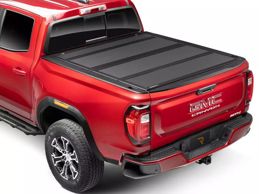 BAK IND BAKFlip MX4 Hard Folding Tonneau Cover for 2005-2015 Toyota Tacoma 6-Foot Bed, Part 448407
