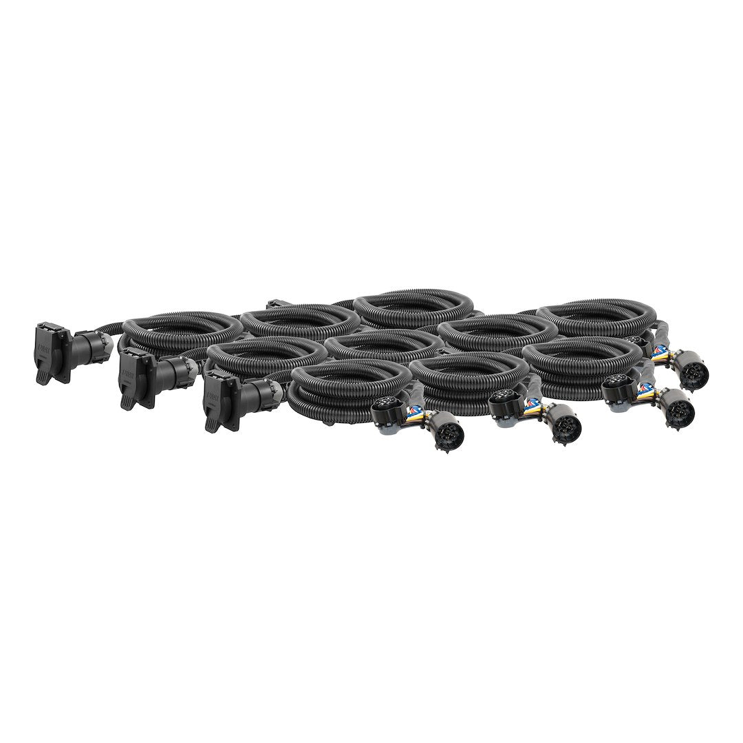 CURT Manufacturing Custom Wiring Harness Extension 10 Pack – Reliable Trailer Wiring Solution